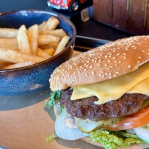Cheeseburgertallerken 250g