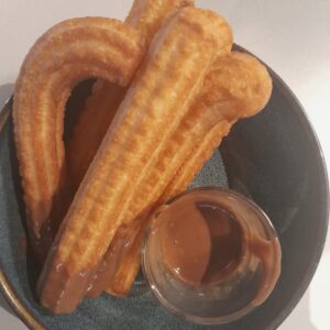 Churros 6 pk med sjokolade