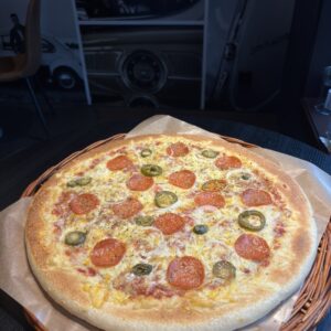 Pepperoni og jalapenos